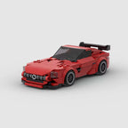ANGULAR GT Rubis, maquette de grand coupé rouge en briques Mabric™