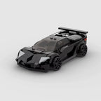 BRAMOSIA Furente, maquette de supercar italienne en briques Mabric™ aux arêtes aérodynamiques