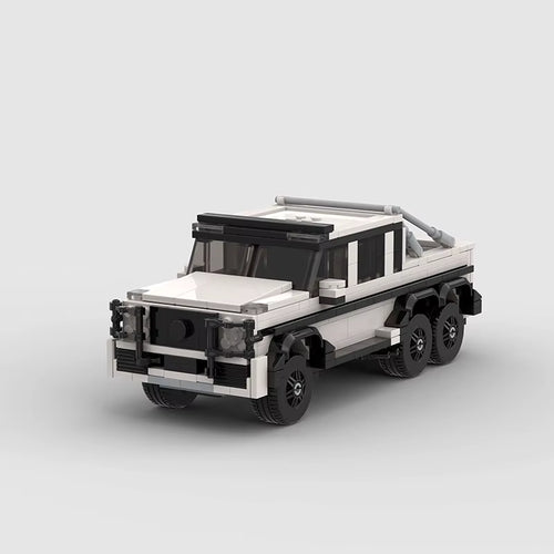 ANGULAR Titan 6x6, maquette de pick-up à six roues en briques Mabric™