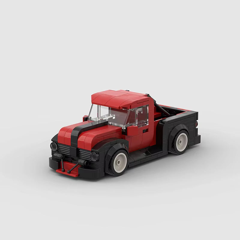 RUMBLE Lowline, maquette de pick-up hot rod des années 50 en briques Mabric™