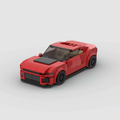 VANGUARD Magma, maquette de coupé V8 rouge en briques Mabric™