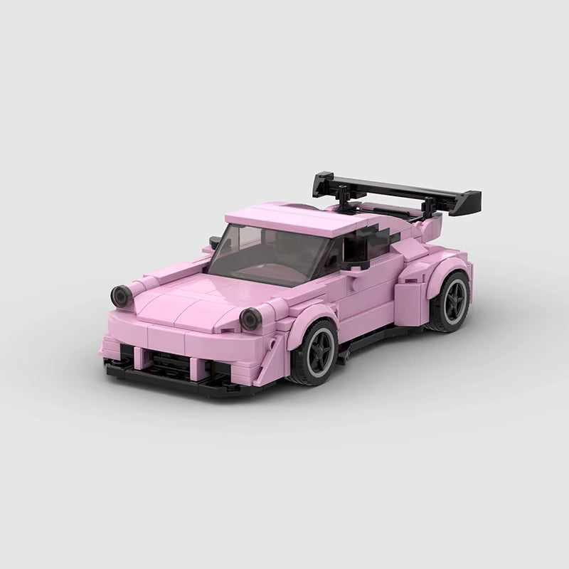 ZENITH Icon 2GEN, maquette de sportive à moteur arrière en briques Mabric™ avec aileron surdimensionné