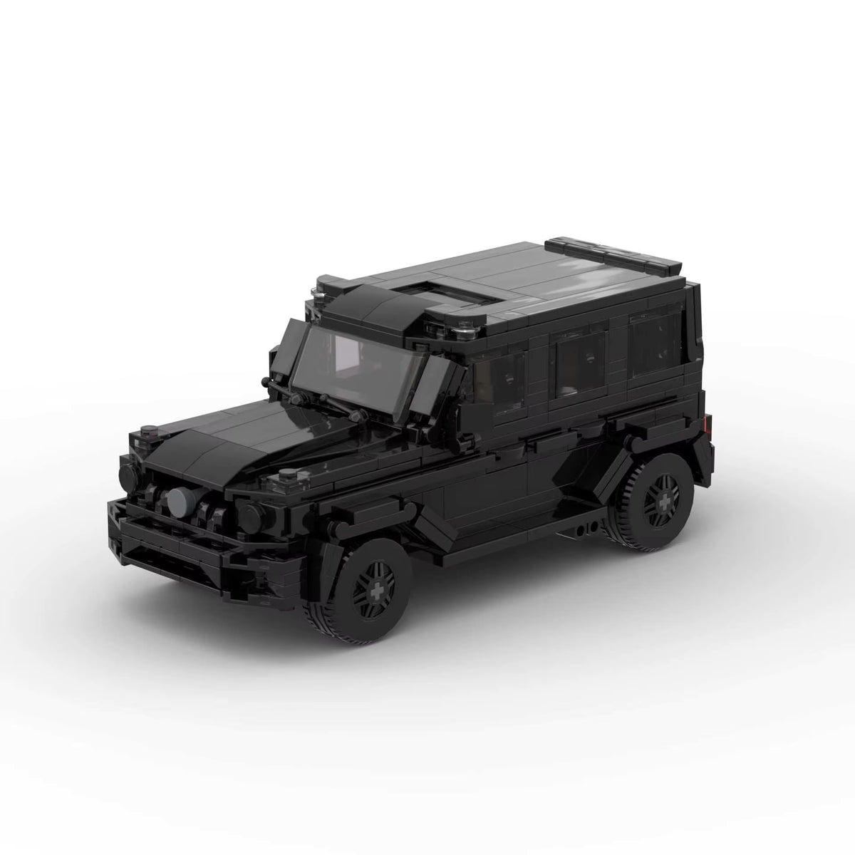 ANGULAR Titan V8, maquette de 4x4 en briques Mabric™ avec pare-buffle
