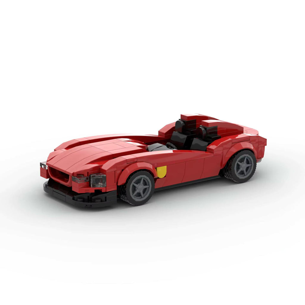 FULMINE Aperta, maquette de barchetta sans toit en briques Mabric™