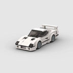 FULMINE Vento Albedo, maquette de supercar rétro blanche en briques Mabric™