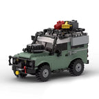 HIGHLAND Meridian, maquette de 4x4 d'expédition vert sauge en briques Mabric™