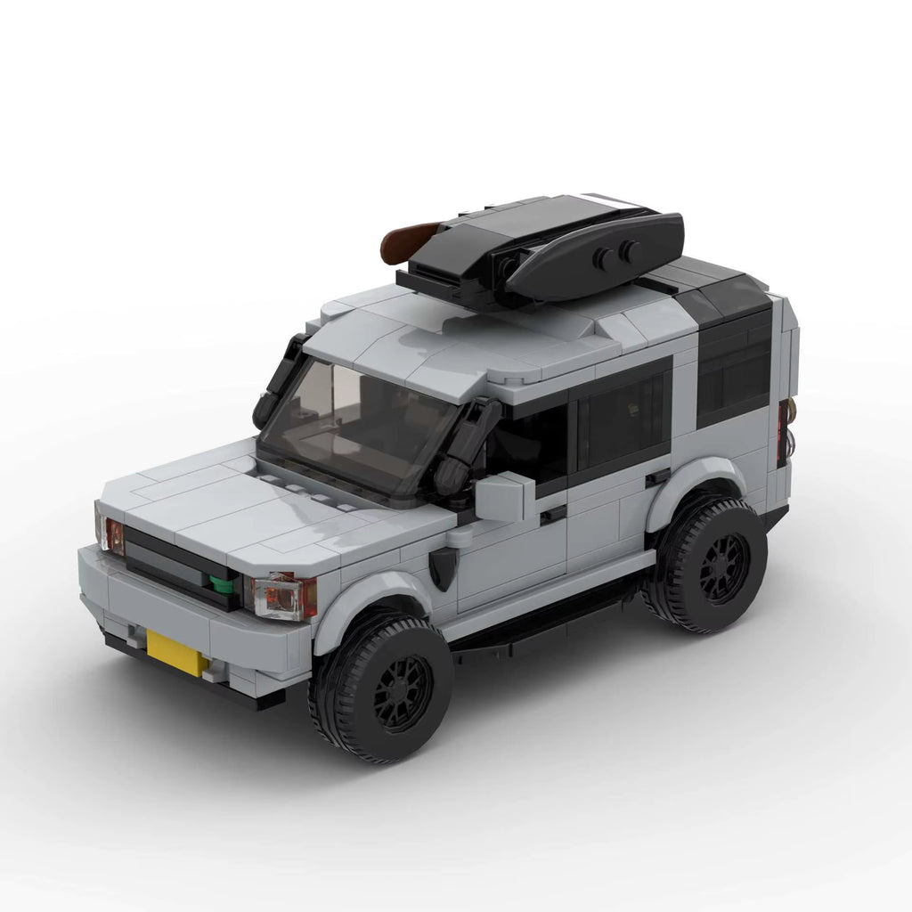 HIGHLAND Outpost, maquette de 4x4 d'aventure en briques Mabric™ avec coffre de toit