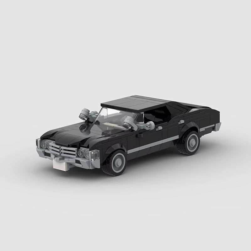 VANGUARD Marauder, maquette de muscle car noir profond en briques Mabric™