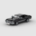 VANGUARD Marauder, maquette de muscle car noir profond en briques Mabric™