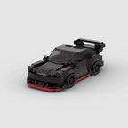 ZENITH Icon 3GEN, maquette de coupé noir à liserés rouges en briques Mabric™